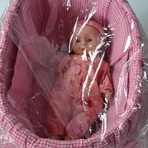 Penelope Peapod Baby Doll in Bassinet- Brand New Unopened With Tags- Collectable - Picture 9 of 14